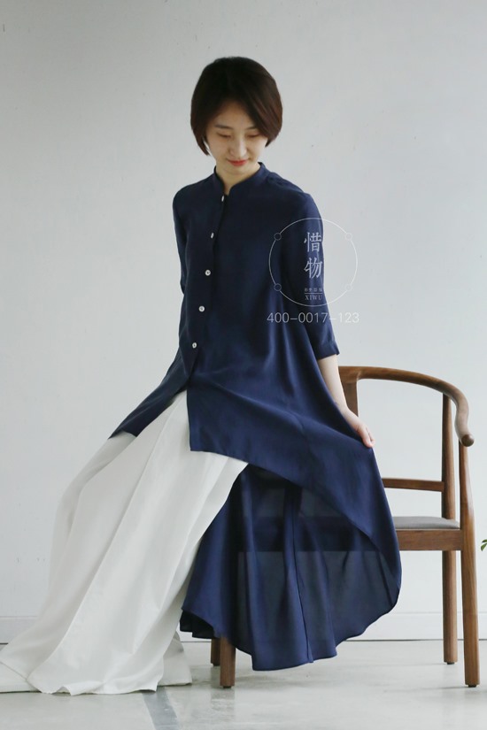 茶服和禅服格式图－女装茶服－禅衣茶服